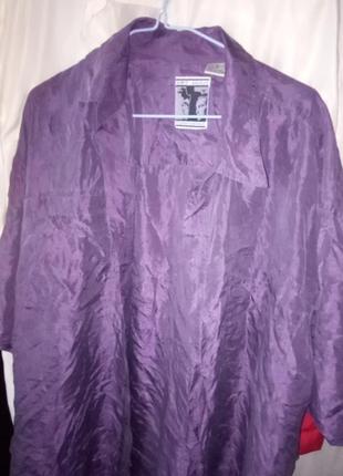 Тенниска мужская с натур шелка разм м л