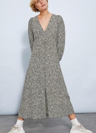 Довге плаття h&m квіткового принту