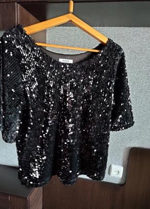 Кофточка пайетки