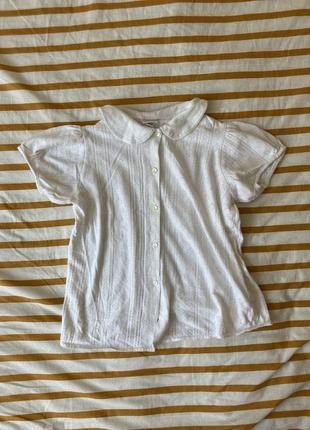 Мереживна ніжна блуза next вінтаж 7-8