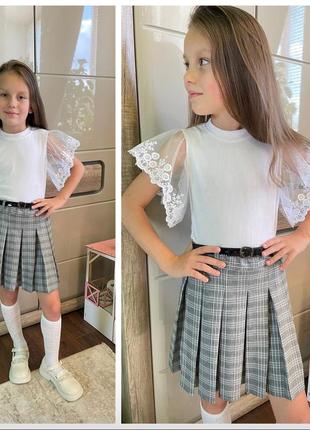 Нарядна блузочка для красунь для школи