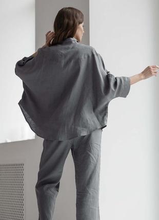 Піжама жіноча з льну leglo dust7 фото