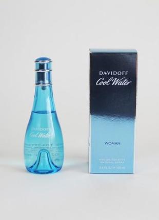 Женская туалетная вода davidoff cool water 100 мл