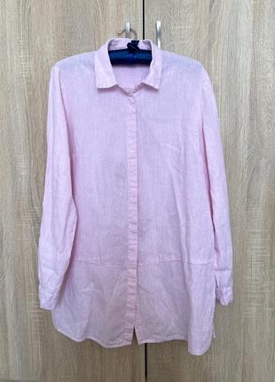 Льняная женская рубашка paul costello living