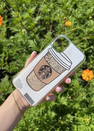 Чехол starbucks для iphone 11, 12, 12 pro