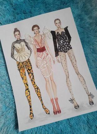 Капсульна fashion illustration