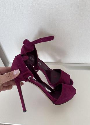 Розпродаж🎈 босоніжки antonio biaggi рожеві , замшеві