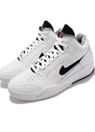 Кроссовки nike air flight lite mid white 44 размер оригинал!2 фото