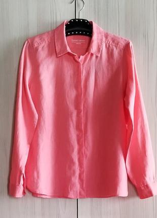 Новая льняная рубашка от marks&spencer