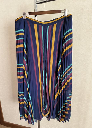 Юбка плиссе  c подкладкой