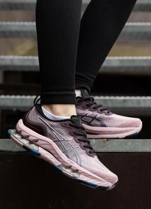 Женские кроссовки asics gel-kinsei blast pink bordo4 фото