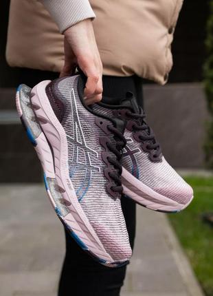 Жіночі кросівки asics gel-kinsei blast pink bordo7 фото