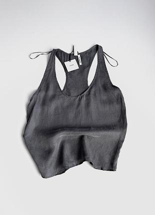 Топ майка с эффектом старения zara