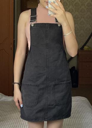 Джинсовый сарафан