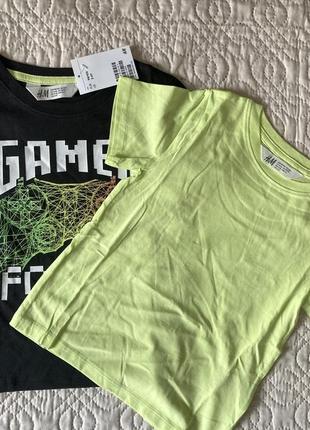 Футболки 92р та 98/104р h&m