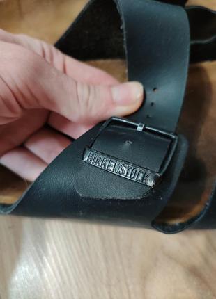 Кожаные ортопедические шлепанцы босоножки birkenstock4 фото