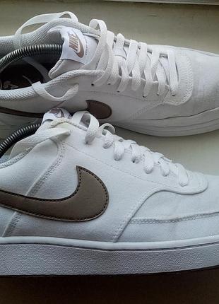 29,5см оригинал. кроссовки nike court vision low canvas db7779-101