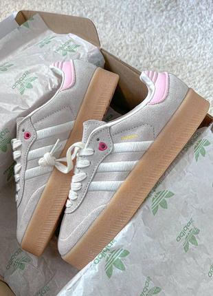 Кросівки adidas best samba натуральна шкіра та замша