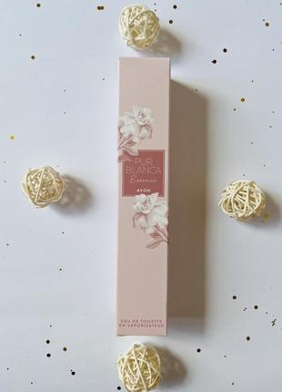 Туалетна вода avon pur blanca essence пур бланка ейвон