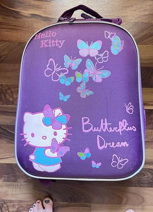 Рюкзак шкільний каркасний kite hello kitty