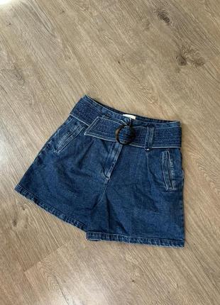 Sezane rome denim shorts джинсові шорти3 фото