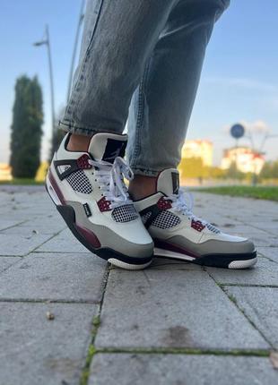 Мужские кроссовки nike air jordan retro 4 psg2 фото