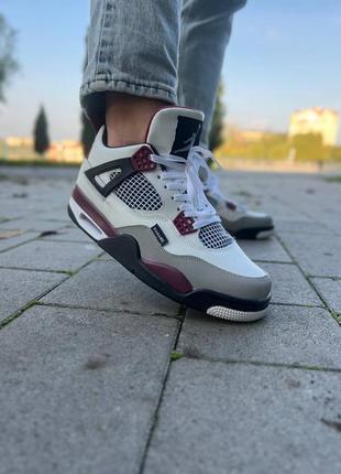 Мужские кроссовки nike air jordan retro 4 psg4 фото