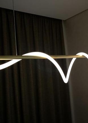 Дизайнерская люстра на кухню в скандинавском стиле