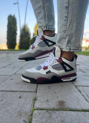 Мужские кроссовки nike air jordan retro 4 psg5 фото