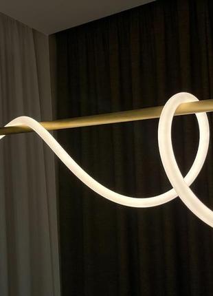 Дизайнерская люстра на кухню в скандинавском стиле