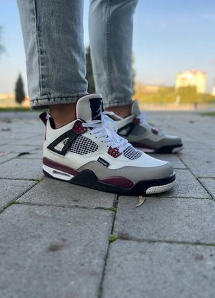 Мужские кроссовки nike air jordan retro 4 psg8 фото