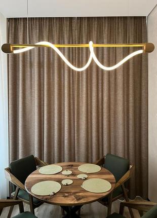 Дизайнерская люстра на кухню в скандинавском стиле