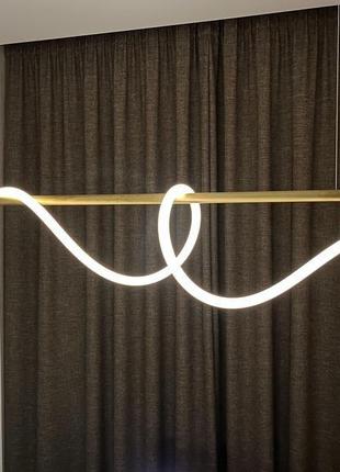 Дизайнерская люстра на кухню в скандинавском стиле