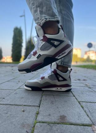 Мужские кроссовки nike air jordan retro 4 psg9 фото