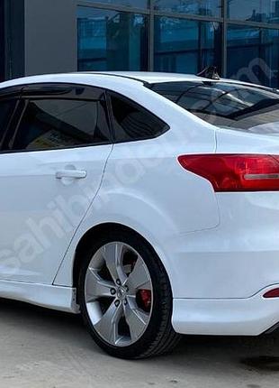 Спойлер sedan lip (sunplex, черный) (107,2см x 5,5см) для ford focus iii 2011-2017 гг