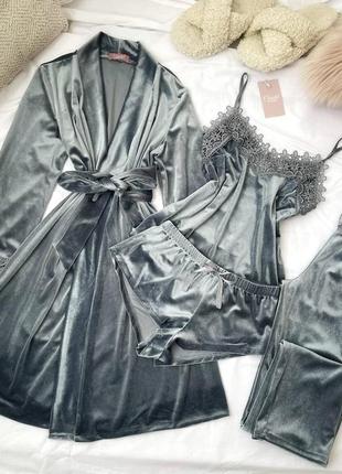 Стильный женский комплект (пижама) из новой коллекции от украинского производителя