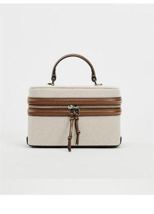 Сумка zara, кейс, трендова сумочка