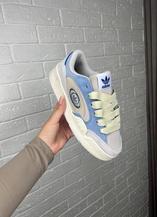 Женские кроссовки adidas adi 2000 beige blue