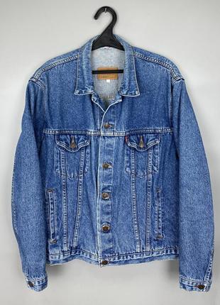 Levis trucker type iii vintage мужская куртка джинс