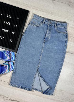Джинсовая юбка denim co