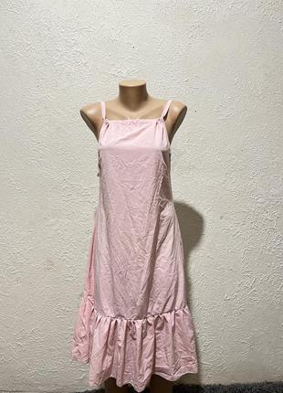 Рожеве плаття літнє