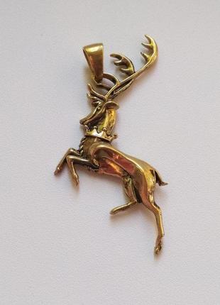 Кулон олень, герб баратеонов из игры престолов