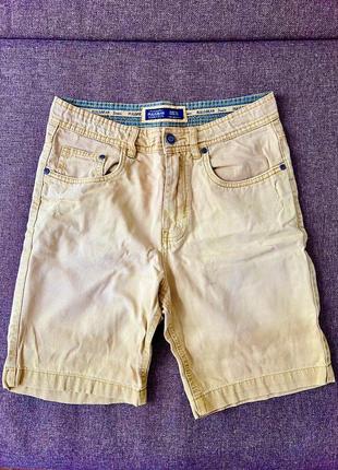 Шорти pull&bear жовті розмір mex30 eur38