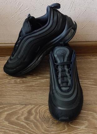 Nike air max 97 ultra triple black mens online
