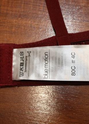 80с - 36с кружевной формованный бюстгальтер с треугольными чашками от blue motion