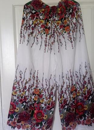 Нові штани палаццо бавовна р.44-46