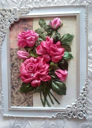 Мініатюра "рожеві троянди"