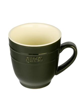 Кружка gipfel majolica gp-3925 250 мл зеленая