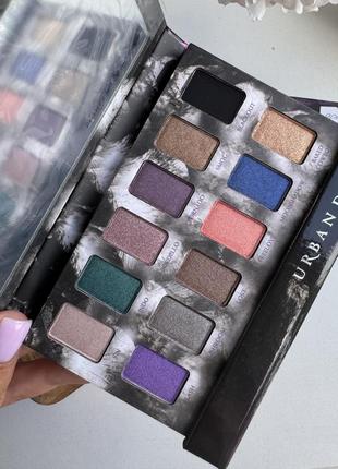 Палетка теней urban decay shadow box