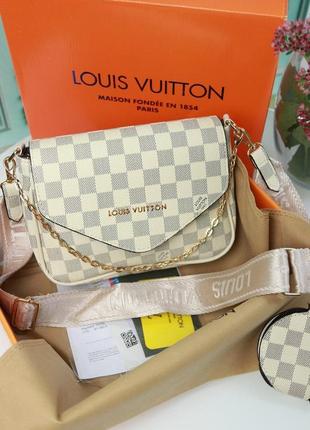 Сумка кросс боди louis vuitton 2 в 1